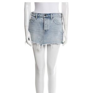 Alexander wang denim skirt